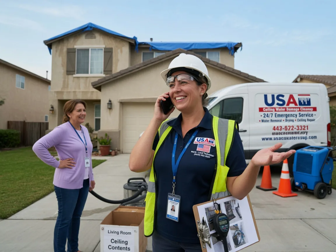 Ceiling Water Damage Restoration Horse Creek, WY FAQs